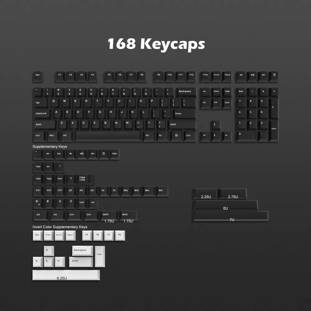 womier-pbt-double-shot-keycaps-131-168-keys-black-white-459